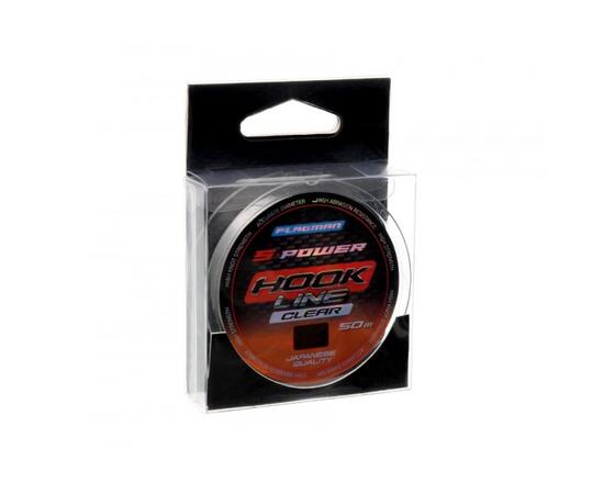 Леска FLAGMAN S-Power Hook Line 50м 0.25мм, Разрывная нагрузка: 7,5 кг, Диаметр лески: 0,25 мм, Размотка: 50 м, фото , изображение 2