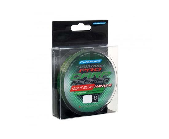 Леска FLAGMAN Squadron Pro Carp Feeder Night Glow Line 150м 0.286мм, Разрывная нагрузка: 6,5 кг, Диаметр лески: 0,286 мм, Размотка: 150 м, фото , изображение 2