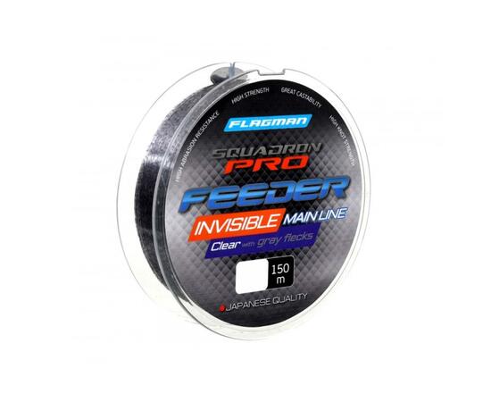 Леска FLAGMAN Squadron Pro Feeder Invisible Main Line 150м 0.31мм, Разрывная нагрузка: 7,7кг, Диаметр лески: 0,31 мм, Размотка: 150 м, фото 