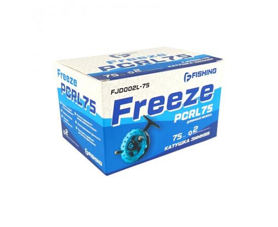 Катушка зимняя F-FISHING Freeze PCRL 75" 75мм 2bb Long leg, фото , изображение 4