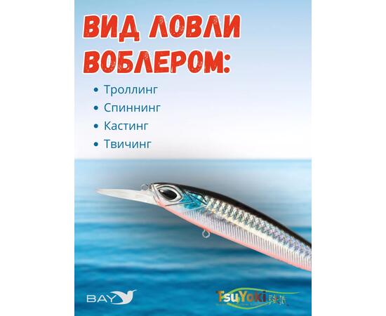 Воблер TsuYoki ASTROLOG 115SP 413, Цвет: 413, Вес воблера (г): 18,8, Длина воблера (мм): 115, Тип воблера: Минноу, Тип плавучести воблера: суспендер, Штрихкод: 4627138871188, Количество крючков: 2, фото , изображение 3