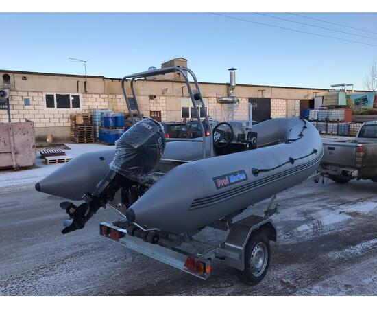 Лодка РМ 450 RIB с алюминиевым корпусом