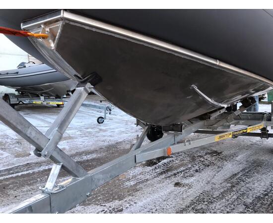 Лодка РМ 450 RIB с алюминиевым корпусом