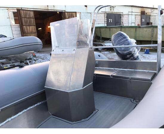 Лодка РМ 450 RIB с алюминиевым корпусом