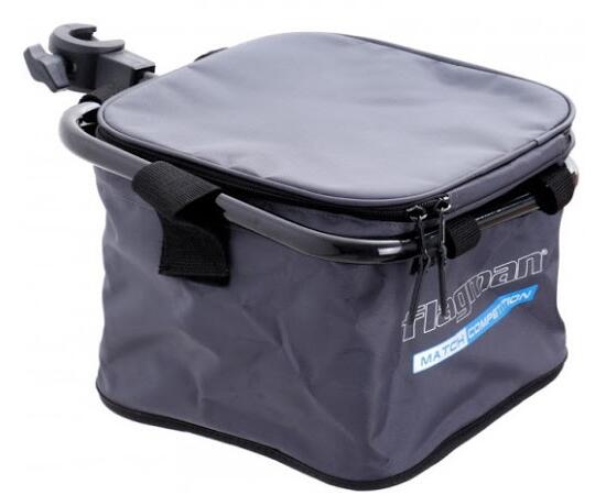Мягкое ведро с креплением Flagman Nylon Bait Bowl Bag D25 мм, фото 