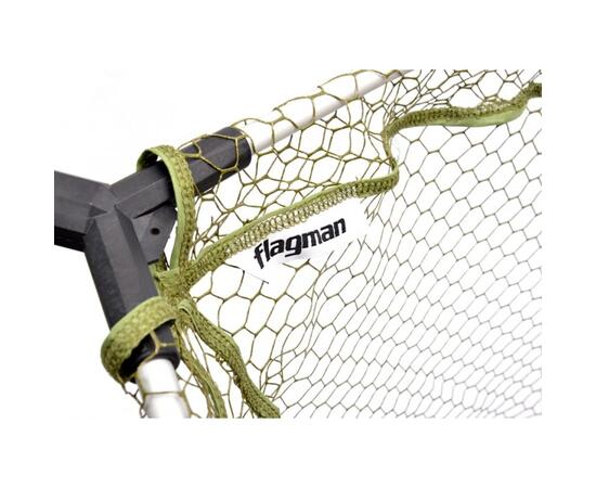 Подсак складной теле Flagman Rubber mesh 2,50 м, 65х60 см, фото , изображение 2