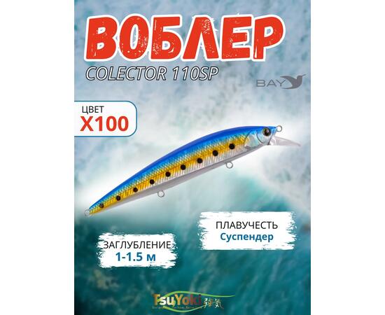 Воблер TsuYoki COLECTOR 110SP X100, фото 