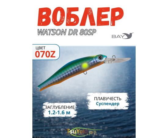 Воблер TsuYoki WATSON DR 80SP 070Z, фото 