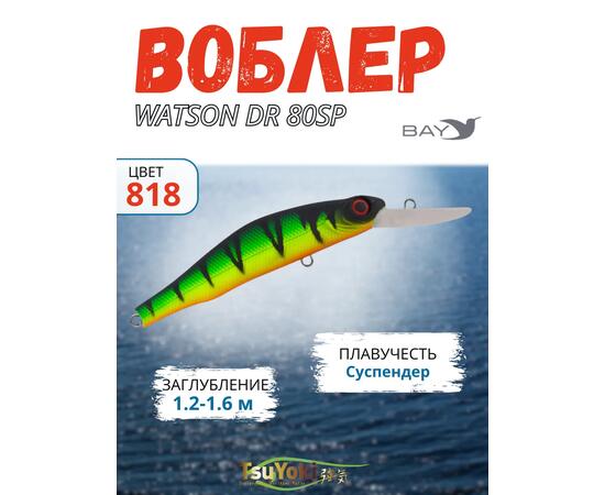 Воблер TsuYoki WATSON DR 80SP 818, фото 