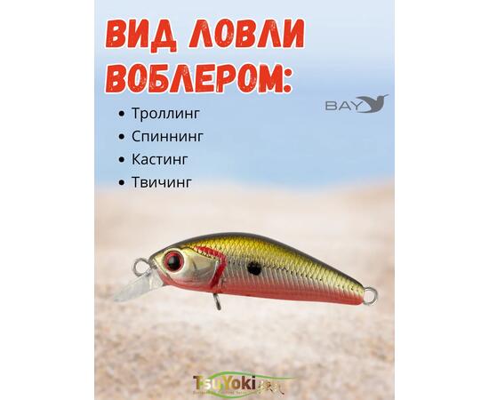 Воблер TsuYoki QUARK 38SP Е004, Цвет: Е004, Вес воблера (г): 3, Длина воблера (мм): 38, фото , изображение 3