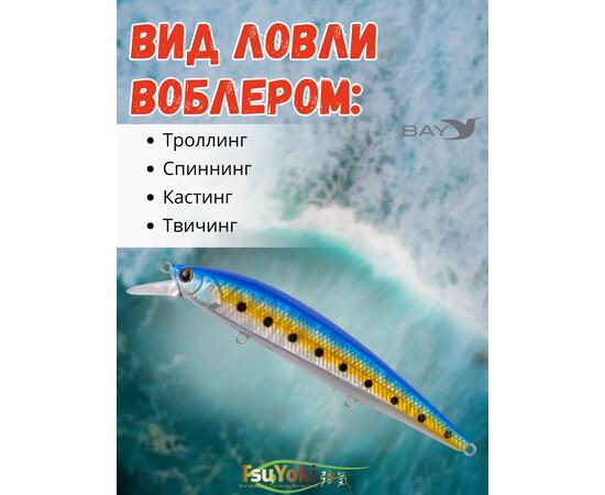 Воблер TsuYoki COLECTOR 110SP X100, фото , изображение 3