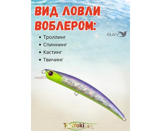 Воблер TsuYoki TAMER 90SP HUM, Цвет: HUM, фото , изображение 3