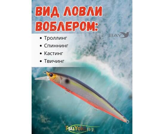 Воблер TsuYoki COLECTOR 110SP 207R, фото , изображение 3