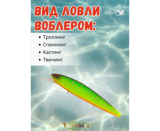 Воблер TsuYoki DIPLOMAT SR 110 SP 013, Цвет: 013, Вес воблера (г): 19, Длина воблера (мм): 110, фото , изображение 3