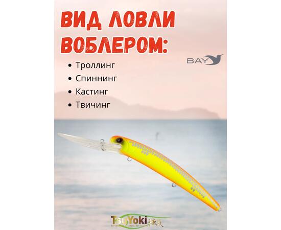 Воблер TsuYoki MAGO 120F XX-001, Цвет: XX-001, Вес воблера (г): 23, Длина воблера (мм): 120, фото , изображение 3