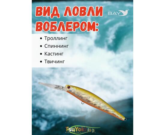 Воблер TsuYoki HIRU 90SP WR003, Цвет: WR003, Вес воблера (г): 13, Длина воблера (мм): 90, фото , изображение 3