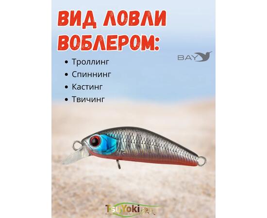 Воблер TsuYoki QUARK 38SP 413, Цвет: 413, Вес воблера (г): 3, Длина воблера (мм): 38, фото , изображение 3