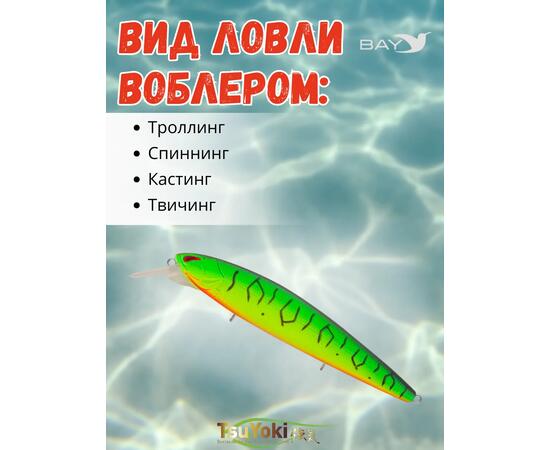 Воблер TsuYoki DIPLOMAT SR 110 SP 050Z, Цвет: 050Z, Вес воблера (г): 19, Длина воблера (мм): 110, фото , изображение 3