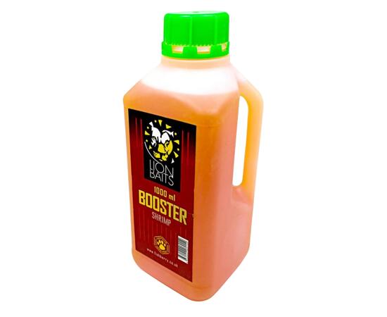 Lion Baits Booster SHRIMP (креветка) - 1л, Вкус для группировки: креветка, фото , изображение 5