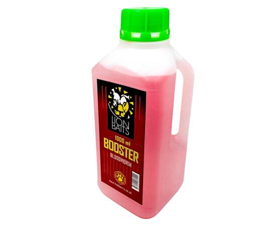 Lion Baits Booster BLOODWORM (мотыль) - 1л, Вкус для группировки: мотыль, фото , изображение 5