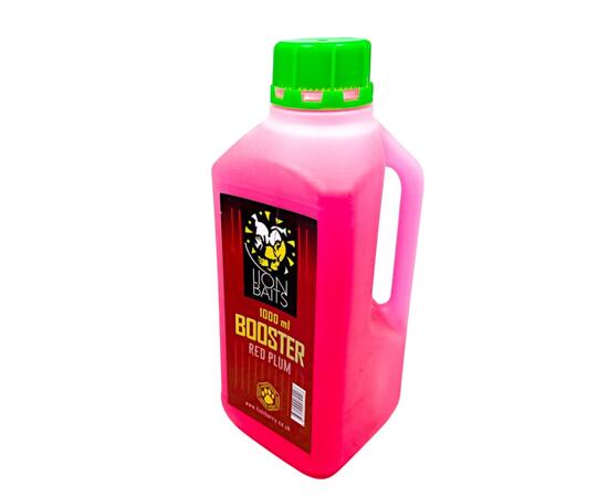 Lion Baits Booster RED PLUM  (красная слива) - 1л, Вкус для группировки: красная слива, фото , изображение 5