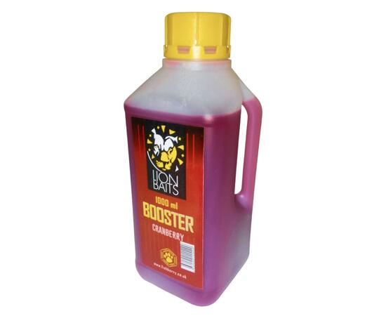 Lion Baits Booster СRANBERRY (клюква) - 1л, Вкус для группировки: клюква, фото , изображение 5