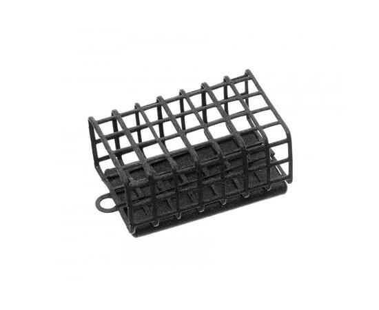Кормушка металлическая FLAGMAN прямоугольная Medium 52х35мм 40г, фото 