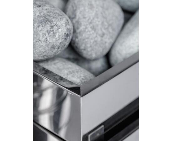 Печь-камин "ИНВЕНТ" большая 610х350х410 (нерж.сталь 0,8 мм) со стационарными экранами + короб для камней, фото , изображение 17