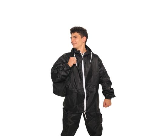 Костюм ветровлагозащитный 4XL черный, Цвет: черный, Размер: 4XL, фото , изображение 8