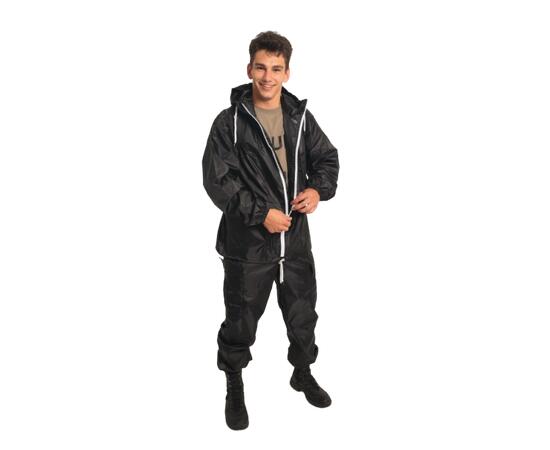 Костюм ветровлагозащитный 4XL черный, Цвет: черный, Размер: 4XL, фото 