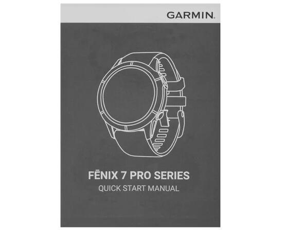 Спортивные часы Garmin Fenix 7x Pro Sapphire Solar, фото , изображение 3