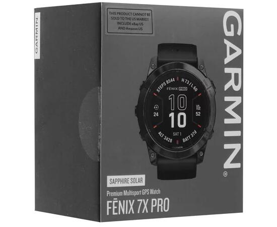 Спортивные часы Garmin Fenix 7x Pro Sapphire Solar, фото , изображение 2