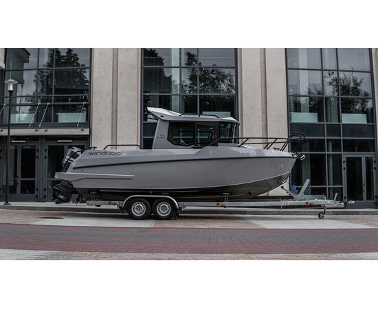 Алюминиевая лодка Windboat 7.0 Cabin, фото 