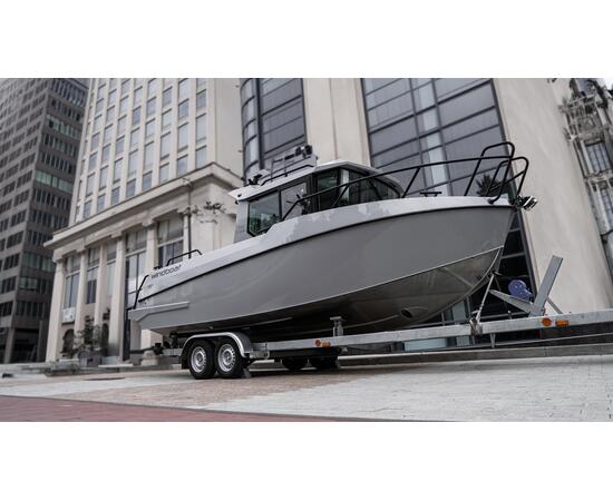 Алюминиевая лодка Windboat 7.0 Cabin, фото , изображение 4