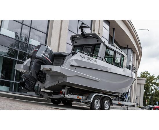 Алюминиевая лодка Windboat 7.0 Cabin, фото , изображение 7