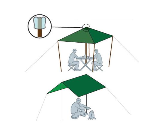 Тент Tramp Tent 3х3 м, фото , изображение 5