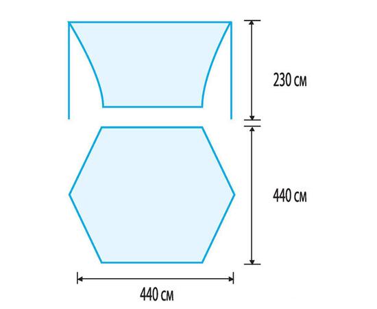 Тент Tramp Lite Tent Orange BLUE