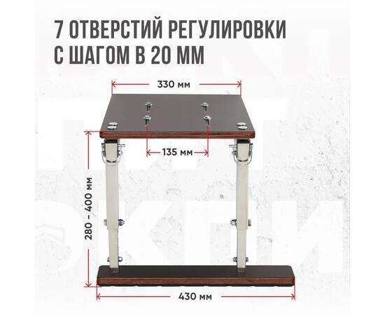 Кресло Кокпит Lite в комплекте с опорой (нерж.), синий (морской винил), Цвет: синий, Толщина: 40/40 мм, фото , изображение 8