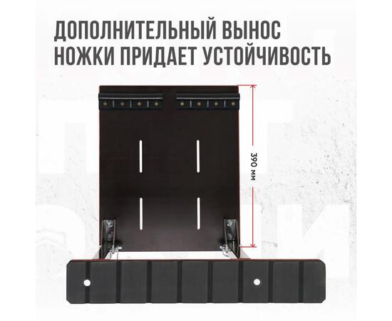 Кресло Кокпит Lite в комплекте с опорой (нерж.), синий (морской винил), Цвет: синий, Толщина: 40/40 мм, фото , изображение 9