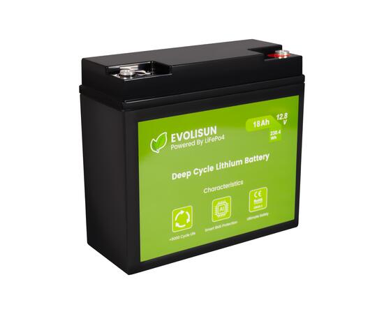 Аккумулятор EVOLISUN LiFePO4 12.8 V, 18 Ah (20A), фото 
