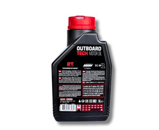 Моторное масло (2-х тактное) Motul Outboard Tech 2T 1л, фото , изображение 8