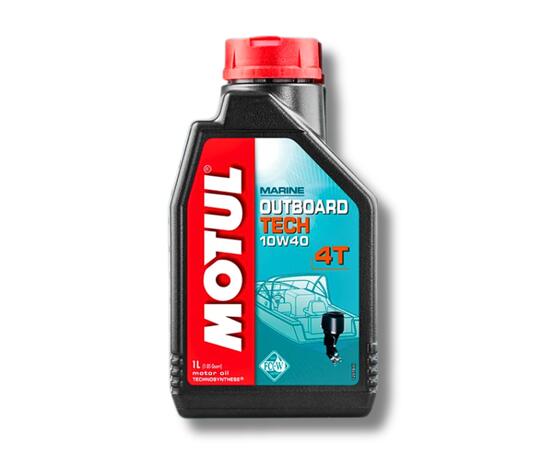 Моторное масло (4-х тактное) Motul Outboard Tech 4T 10W-40 1л, фото , изображение 9
