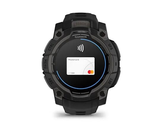 Умные часы Garmin Instinct 3 (50 мм) AMOLED черные/угольные, фото , изображение 6