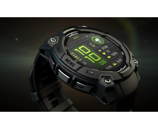 Умные часы Garmin Instinct 3 (50 мм) AMOLED черные/угольные, фото , изображение 9