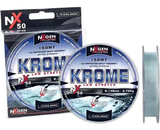 Леска монофильная COLMIC KROME 150 м - 0,189, Разрывная нагрузка: 4,5 кг, Диаметр лески: 0,189, Размотка: 150 м, фото 