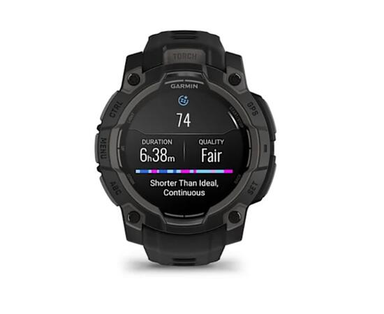 Умные часы Garmin Instinct 3 (50 мм) AMOLED черные/угольные, фото , изображение 7