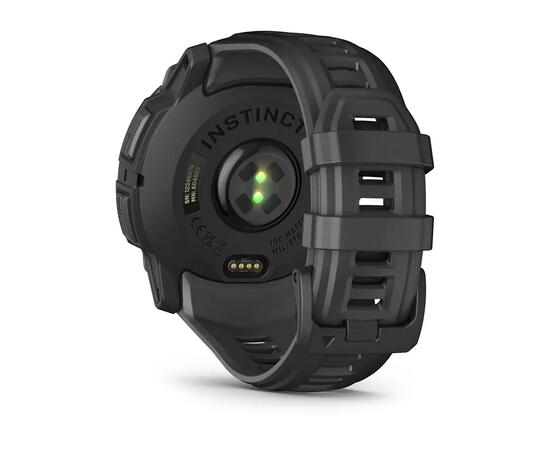 Умные часы Garmin Instinct 3 (45 мм) AMOLED черные/угольные, фото , изображение 4