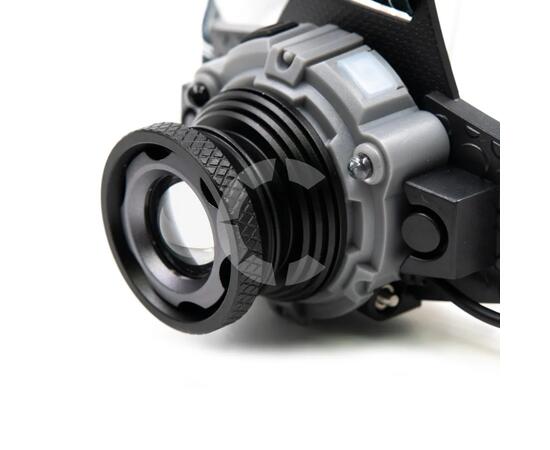Фонарь налобный "СИБИРСКИЙ СЛЕДОПЫТ-Вольт-М", 1 LED, zoom, аккум. 220В/60/, фото , изображение 3