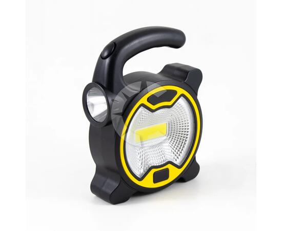 Фонарь кемпинговый "СИБИРСКИЙ СЛЕДОПЫТ-FIRE", 1 LED + 1 COB, 3хАА/200/, фото 