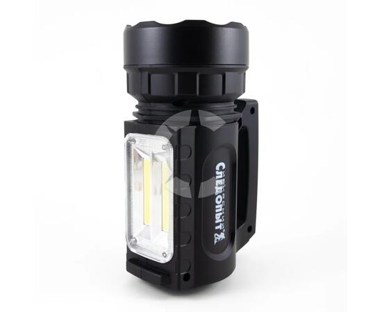 Фонарь-фара "СИБИРСКИЙ СЛЕДОПЫТ-Атон", 1 LED + 2 COB, аккум. 220В, USB/36/, фото , изображение 4